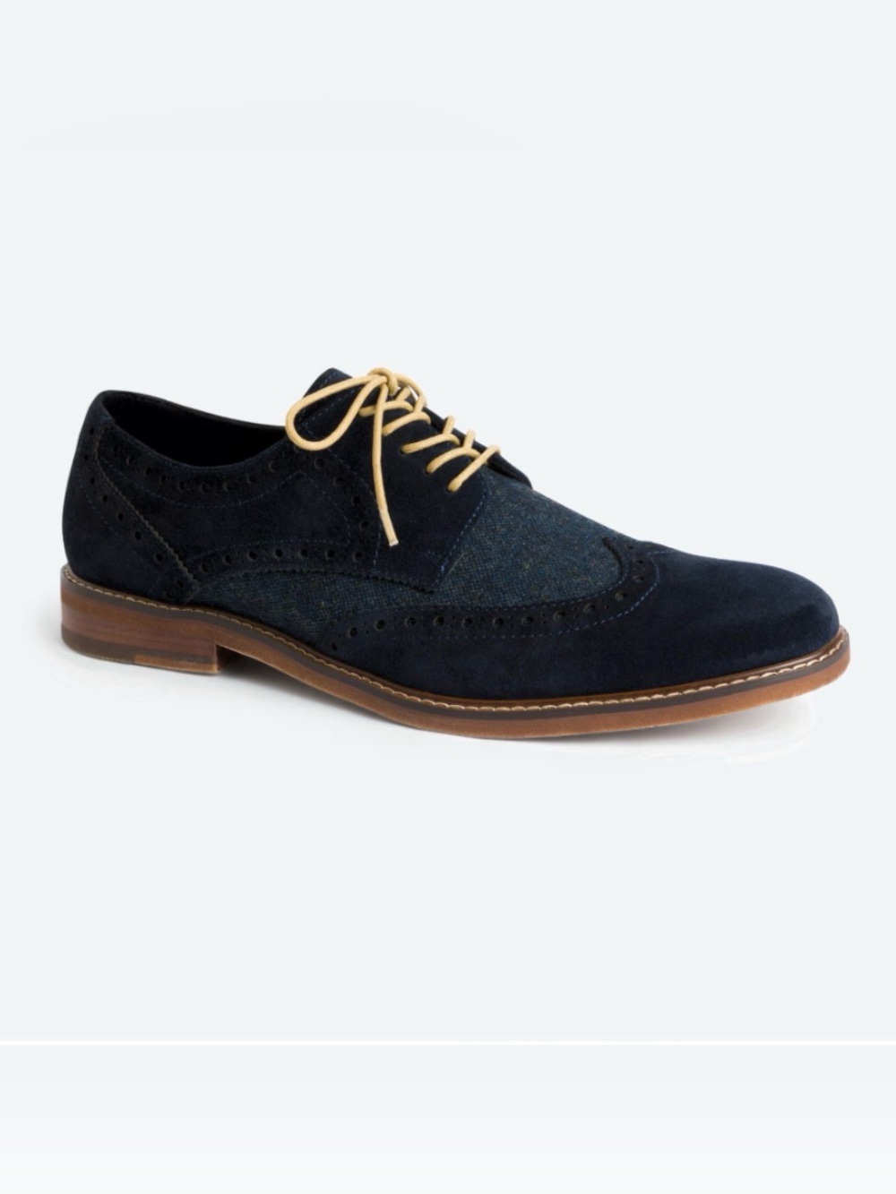 Julian & Mark Lars Suede/Canvas Brogue